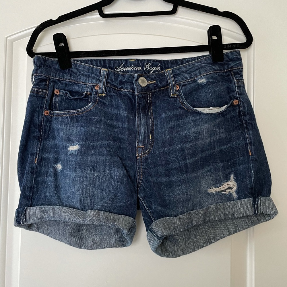 Midi Jean Shorts
